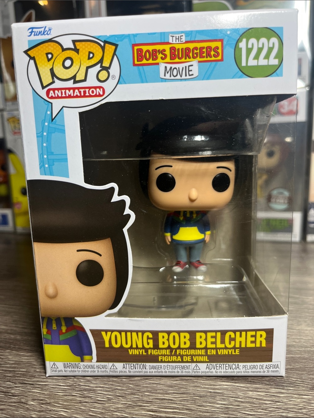 Funko POP! Young Bob Belcher Vinyl Figure - Blue, Yellow, Black